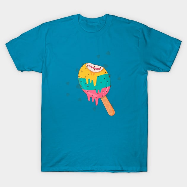 Ice Cream T-Shirt by tribhuvansuthar